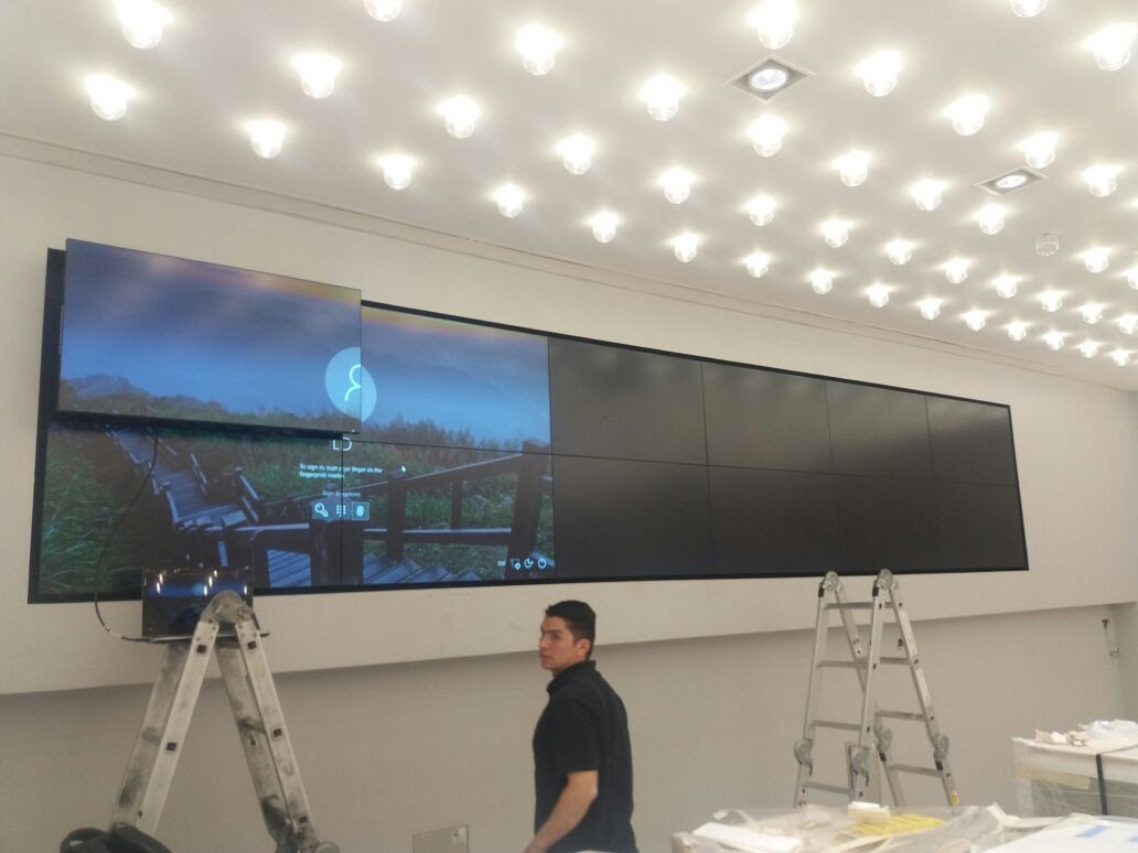 Tecnicos expertos en instalaciones de video wall